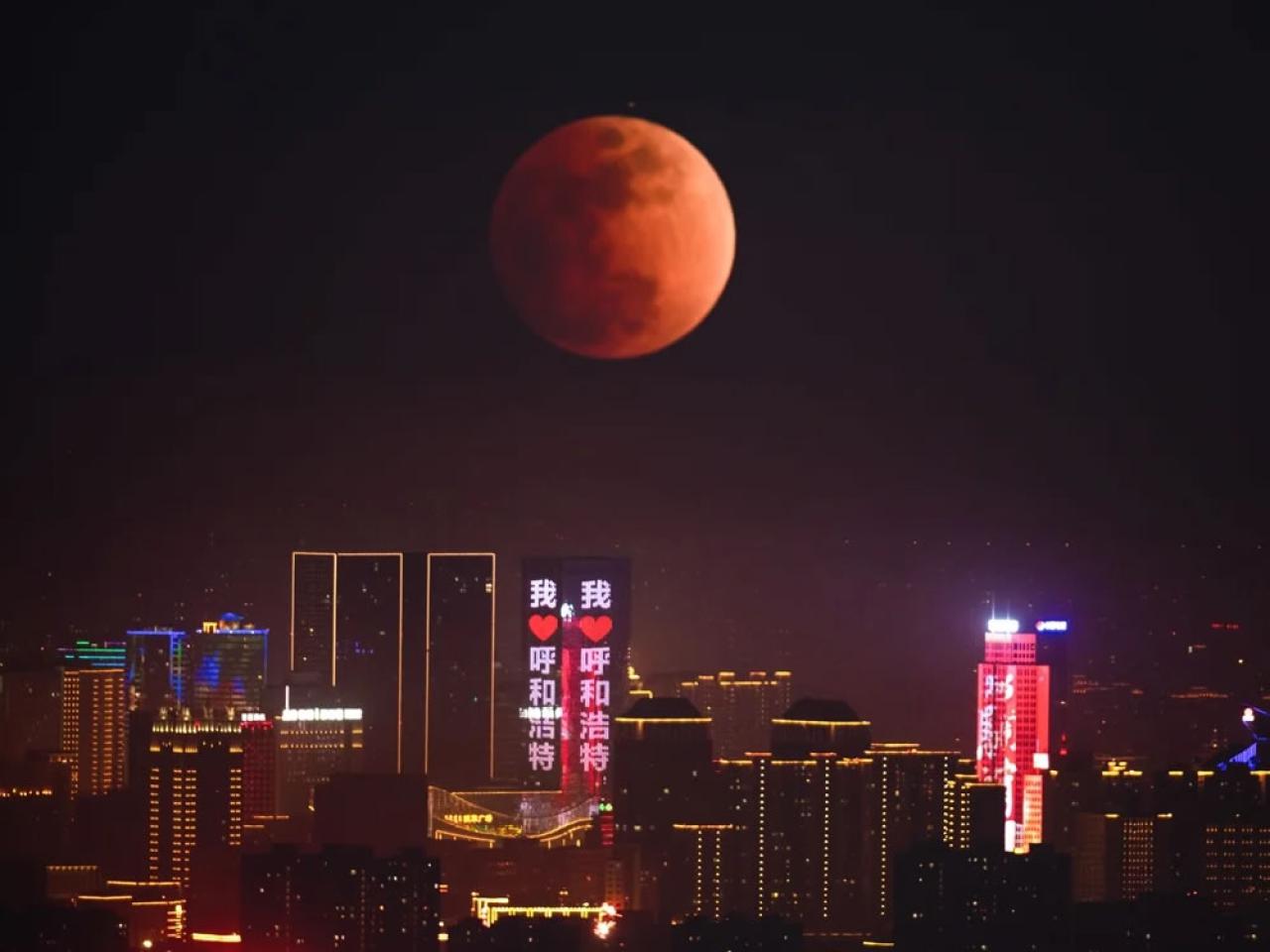 Veja fotos pelo mundo do primeiro eclipse lunar de 2026